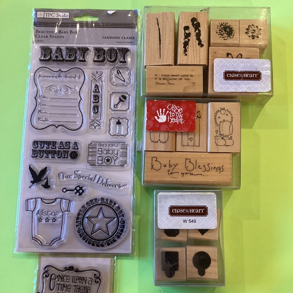 14 Close To The Heart Stamps and 14 other stamps